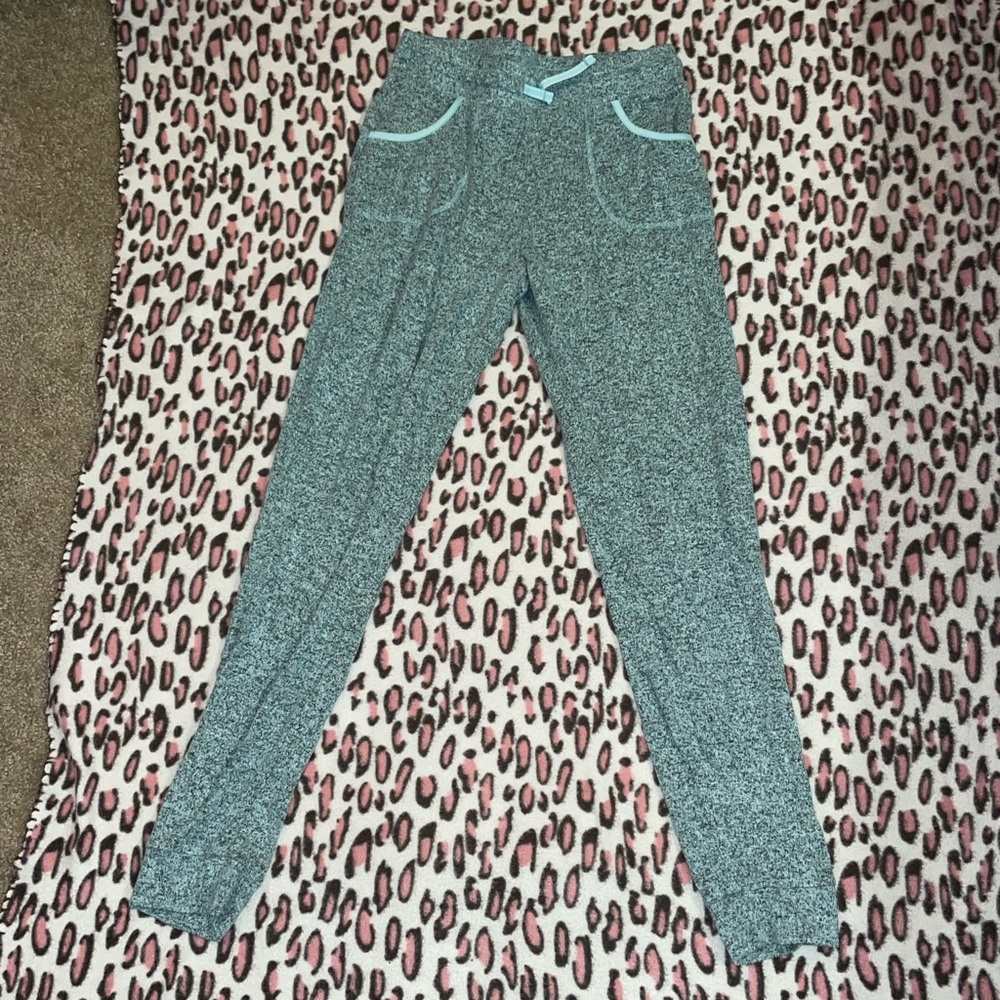 Teal super soft joggers